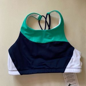 Athleta High Neck Bikini Top